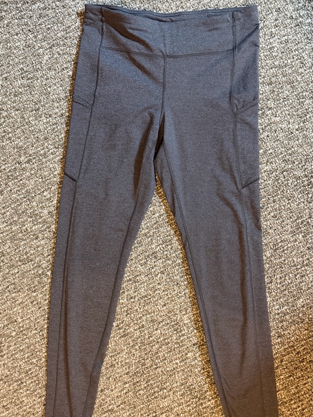 lululemon athletica speed up tight Dark Gray / heathered High-Rise Leggings